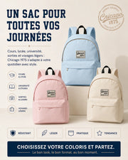 Sac à Dos Vintage "Chicago 1975"