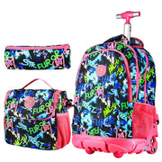 Sac à Dos Scolaire à Roulettes 3 en 1 – Collection Rentrée