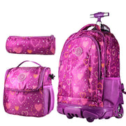 Sac à Dos Scolaire à Roulettes 3 en 1 – Collection Rentrée