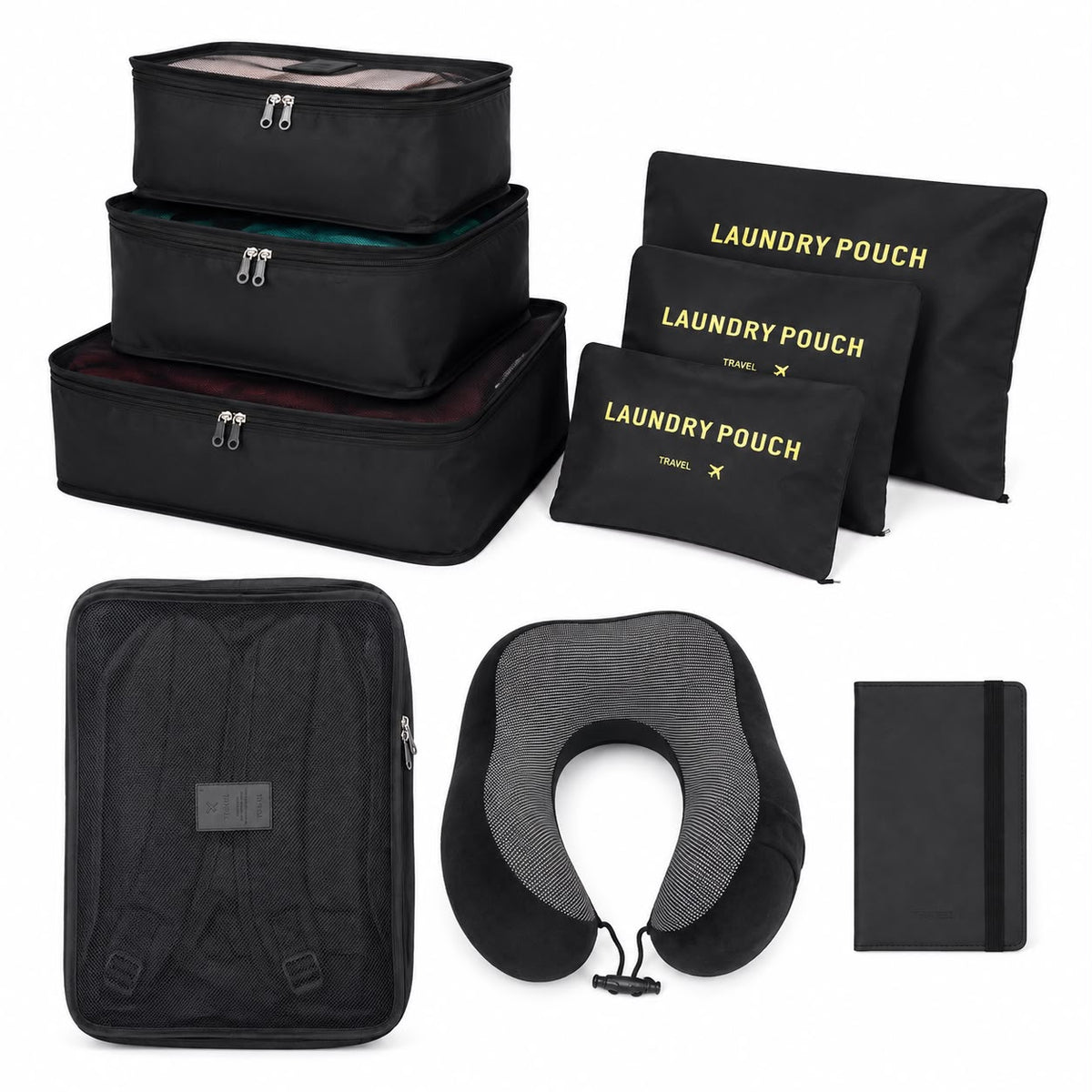 Organisateur de valises pour le voyage, sacs de rangement de bagages imperméables