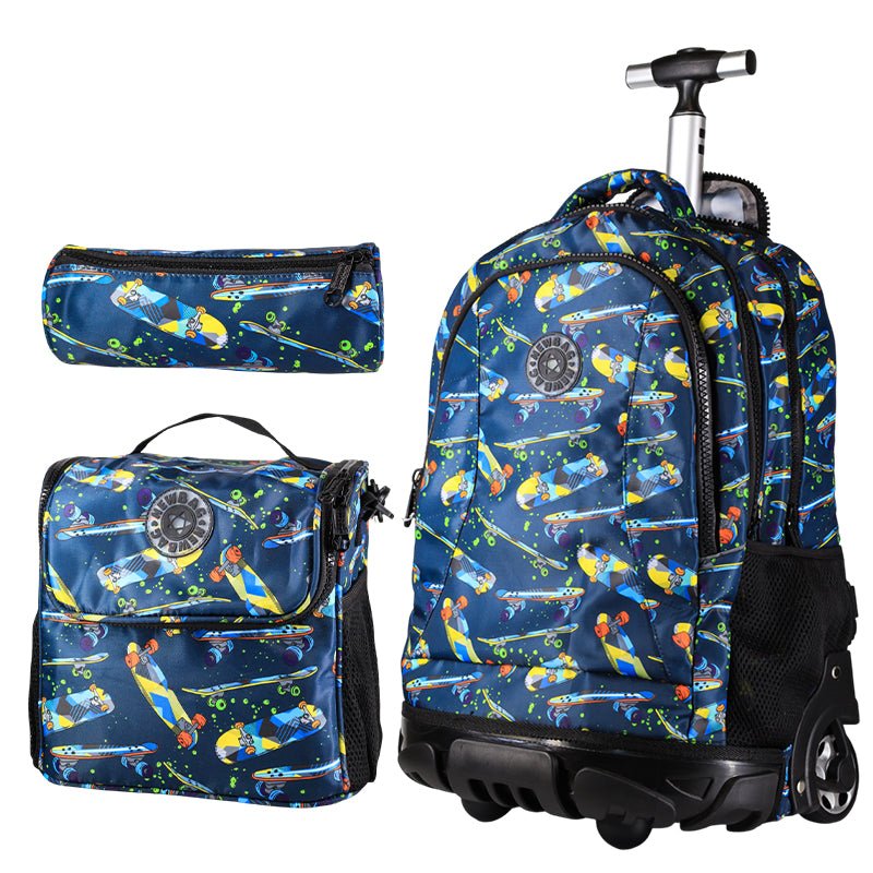Sac à Dos Scolaire à Roulettes 3 en 1 – Collection Rentrée